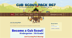 Desktop Screenshot of pack867.com