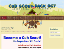 Tablet Screenshot of pack867.com
